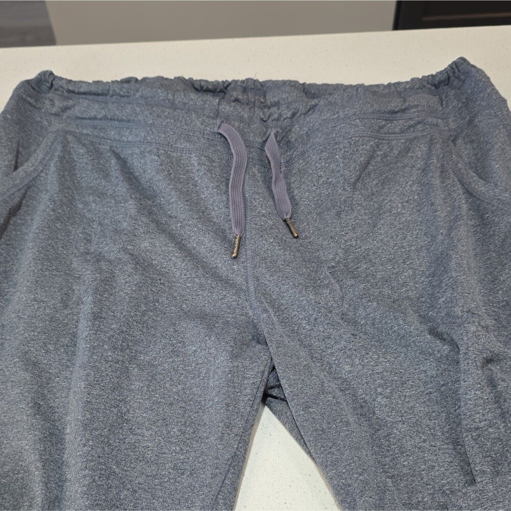 Free2B Women's Gray Jogger Pants Size M Drawstring Elastic Waist Pockets - Picture 2 of 5